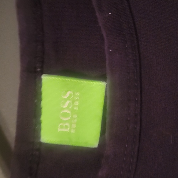 Boss bleu tee shirt men size meduim - Picture 3 of 8